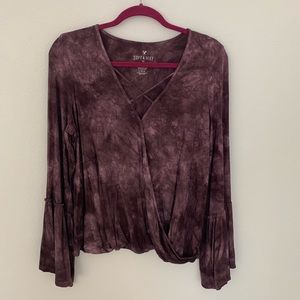 American Eagle Soft & Sexy Long Sleeve Blouse